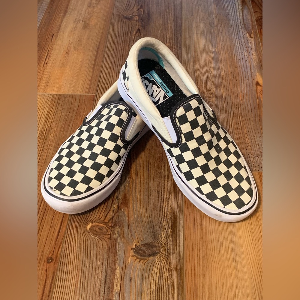 SLIP-ON COMFYCUSH CHECKERBOARD SHOE